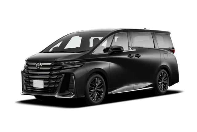 Toyota Vellfire Black Color Image